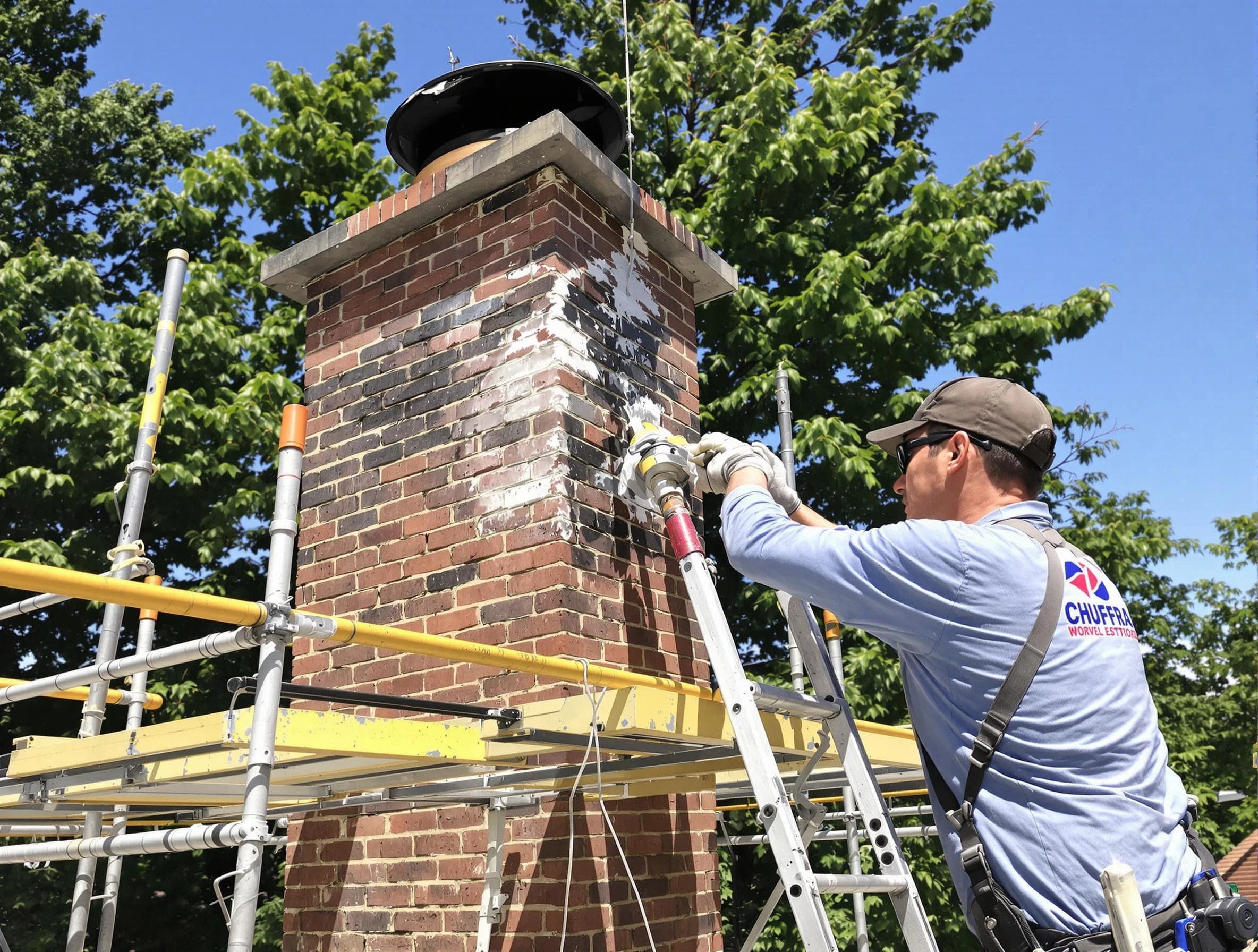 Structural chimney repair by Franklin Chimney Sweep in Franklin, TN