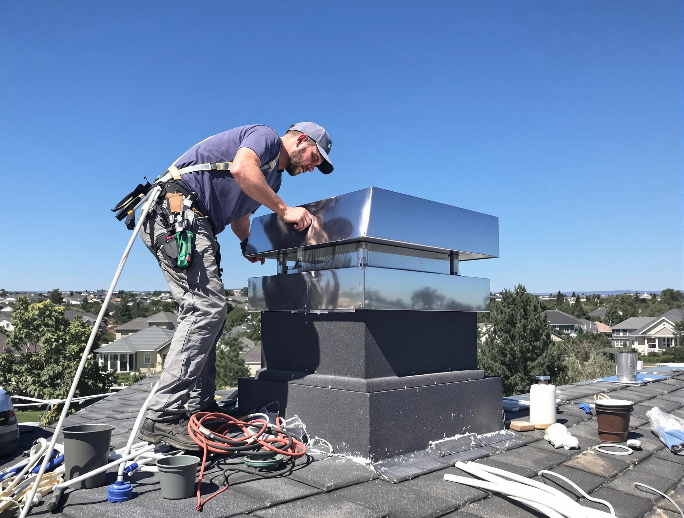 Chimney Cap Services service in Franklin, TN