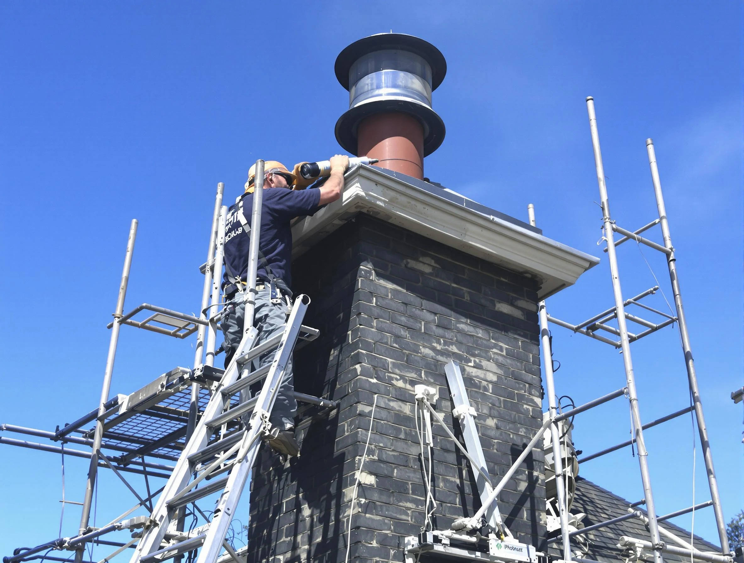 Sturdy chimney crown finished by Franklin Chimney Sweep in Franklin, TN